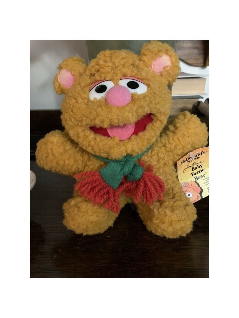 Fozzy Bear JIM HENSON Baby Plush McDonald’s 1980’s Vintage Plush